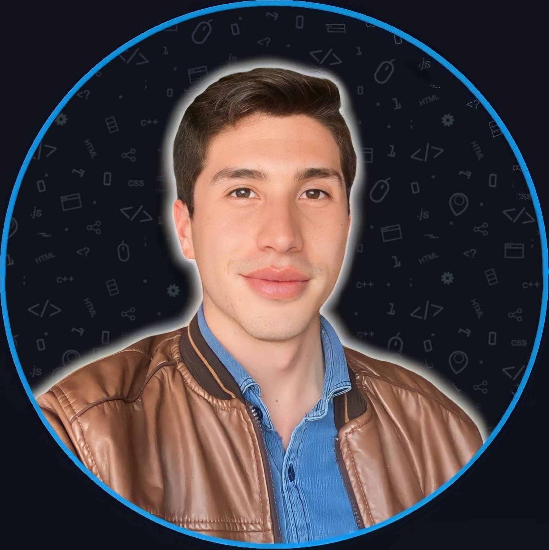 A portrait of the developer